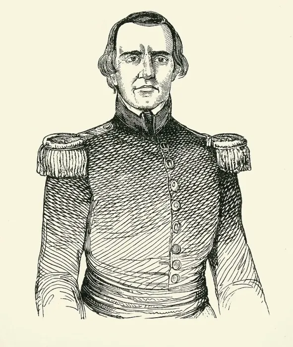 Framed Print : Captain McCulloch, 1849. Creator: Unknown Framed Print : Captain McCulloch, 1849. Creator: Unknown