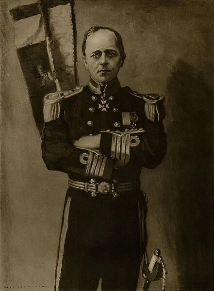 Captain Robert F. Scott, R. N. C. V. O. c1900-1910, (1913). Artist: Emery Walker