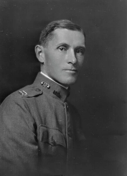Captain Roland Hazard, portrait photograph, 1918 Oct. 10. Creator: Arnold Genthe