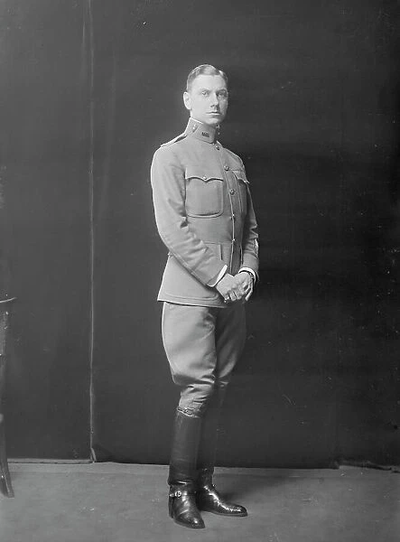Captain S.M. Spalding, portrait photograph, 1919 Jan. 27 or 28. Creator: Arnold Genthe
