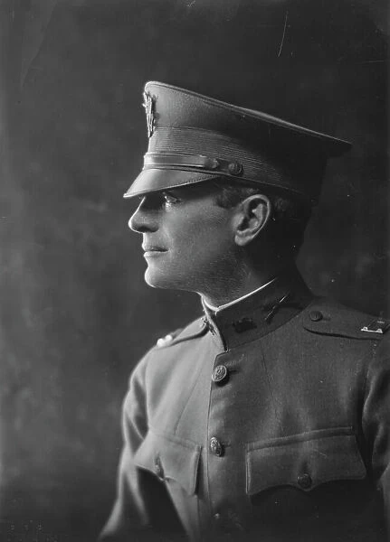 Captain Stuart Benson, portrait photograph, 1917 Nov. 25. Creator: Arnold Genthe