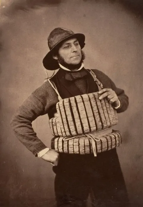Framed Print : Captain of the Tenby Lifeboat, 1853-56. Creator: Mr. Gonne Framed Print : Captain of the Tenby Lifeboat, 1853-56. Creator: Mr. Gonne