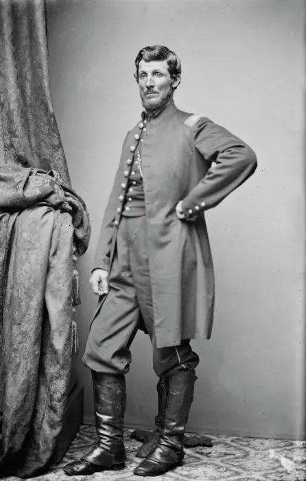 Framed Print : Captain Thomas H. Duff, between 1855 and 1865. Creator: Unknown Framed Print : Captain Thomas H. Duff, between 1855 and 1865. Creator: Unknown