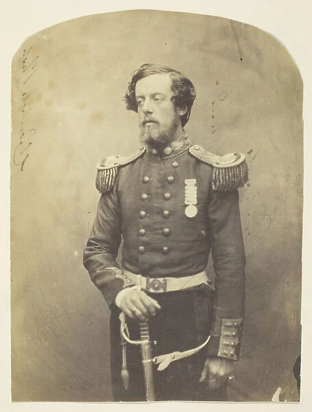Captain Verschoyle, Grenadier Guards (an Early Photographer), Taken at the Crimea, 1855