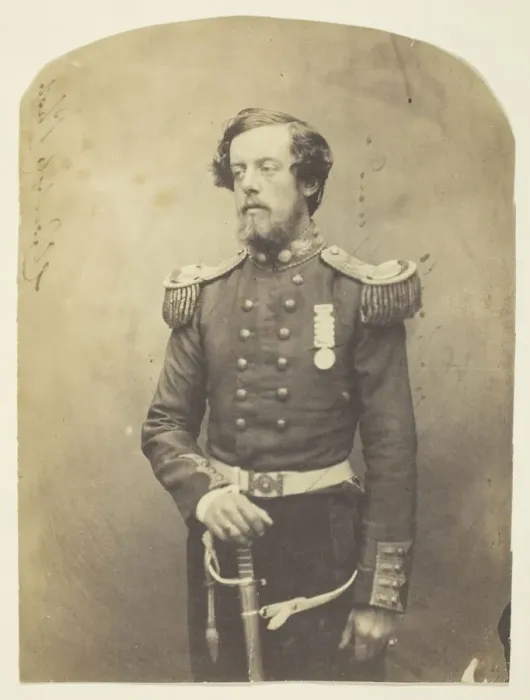 Framed Print : Captain Verschoyle, Grenadier Guards (an Early Photographer), Taken at the Crimea, 1855 Framed Print : Captain Verschoyle, Grenadier Guards (an Early Photographer), Taken at the Crimea, 1855