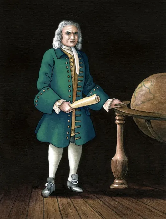 Framed Print : Captain William Kidd, Privateer, 1645-1701Artist: Karen Humpage Framed Print : Captain William Kidd, Privateer, 1645-1701Artist: Karen Humpage