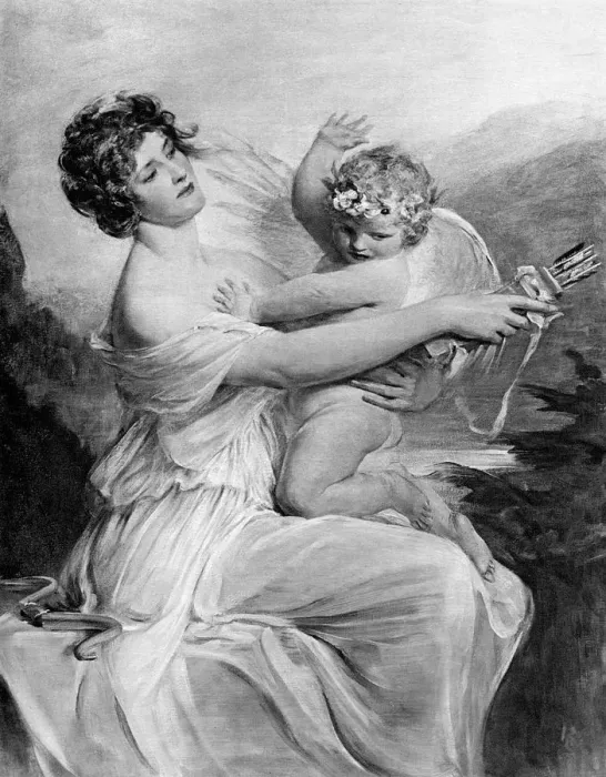 Framed Print : Captive Cupid, 1899 Framed Print : Captive Cupid, 1899