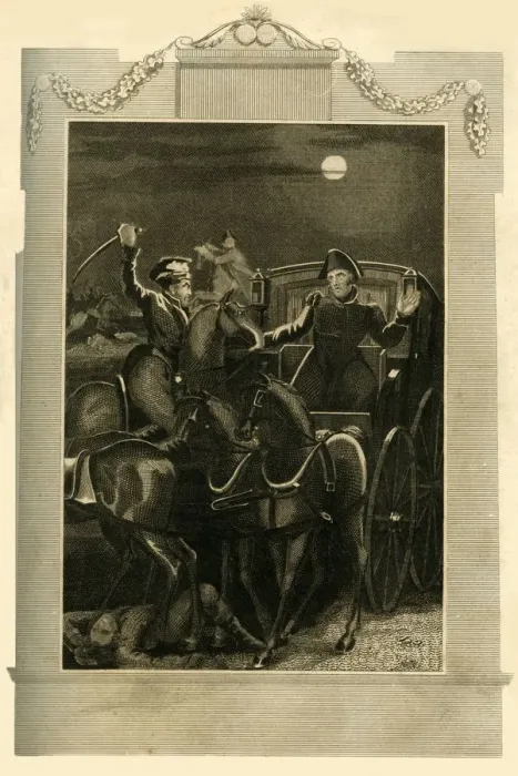 Framed Print : The Capture of Buonapartes Carriage, (18 June 1815), 1816. Creator: Unknown Framed Print : The Capture of Buonapartes Carriage, (18 June 1815), 1816. Creator: Unknown