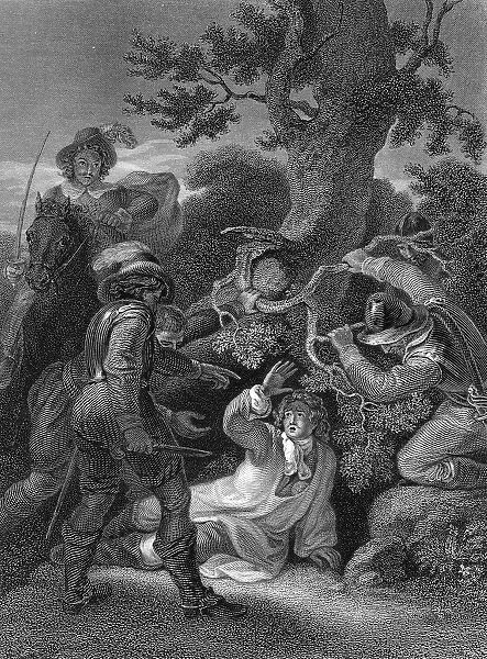 Capture of James, Duke of Monmouth after the Battle of Sedgmoor, July 1685