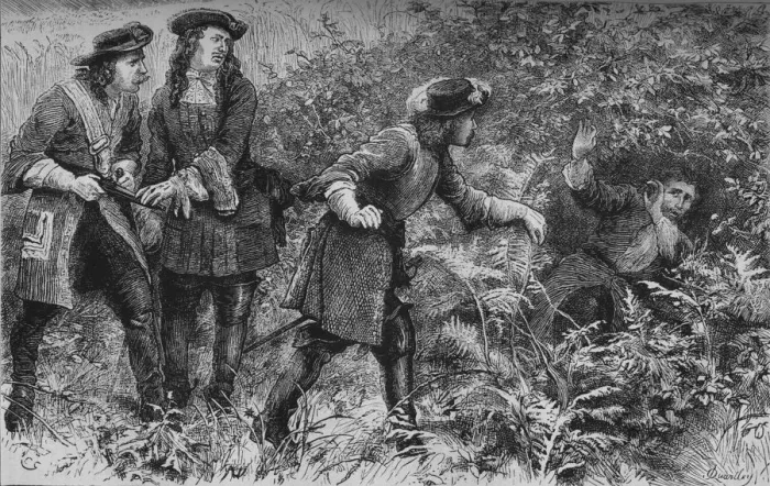 Framed Print : Capture of Monmouth, 6 July 1685, (c1880) Framed Print : Capture of Monmouth, 6 July 1685, (c1880)