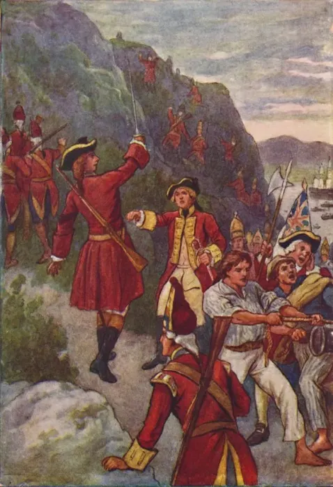 Framed Print : The Capture of Quebec, 1916. Artist: John Jellicoe Framed Print : The Capture of Quebec, 1916. Artist: John Jellicoe