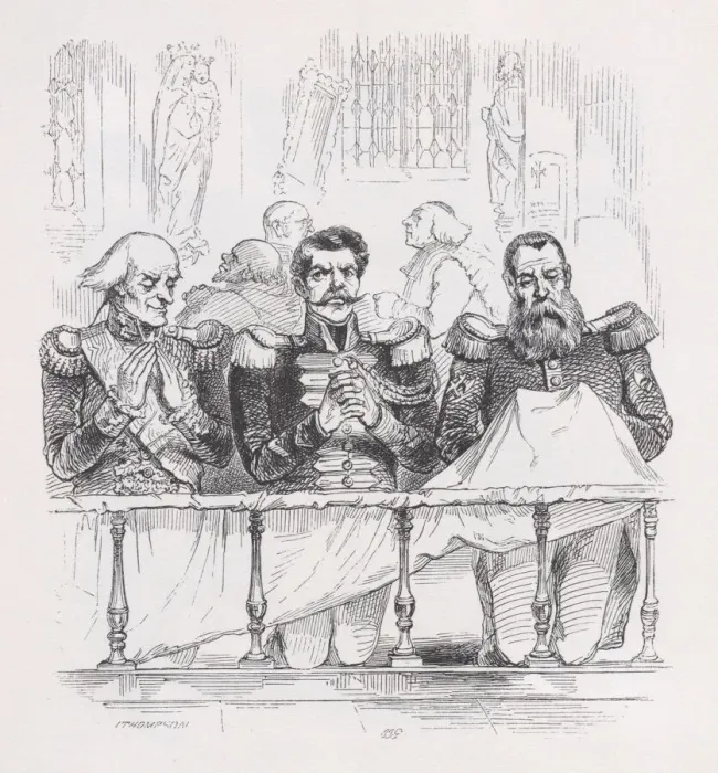 Framed Print : The Capuchins from The Complete Works of Beranger, 1836. Creator: John Thompson Framed Print : The Capuchins from The Complete Works of Beranger, 1836. Creator: John Thompson