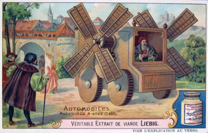 Framed Print : A Car with Blades, 1460, (c1900) Framed Print : A Car with Blades, 1460, (c1900)