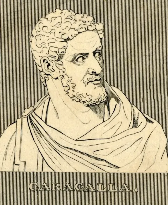 Framed Print : Caracalla, (188-217 AD), 1830. Creator: Unknown Framed Print : Caracalla, (188-217 AD), 1830. Creator: Unknown