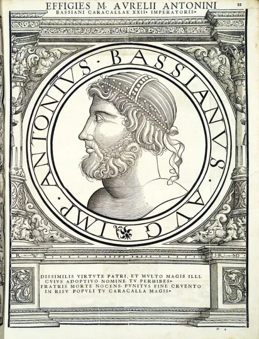 Framed Print : Caracalla (Antonius Bassianus) (188 - 217 AD), 1559 Framed Print : Caracalla (Antonius Bassianus) (188 - 217 AD), 1559