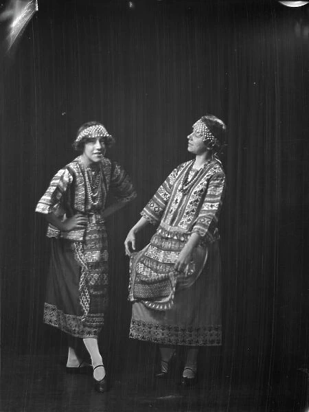 Caracceole, Princess, and Mlle. Artska, 1924 May 9. Creator: Arnold Genthe
