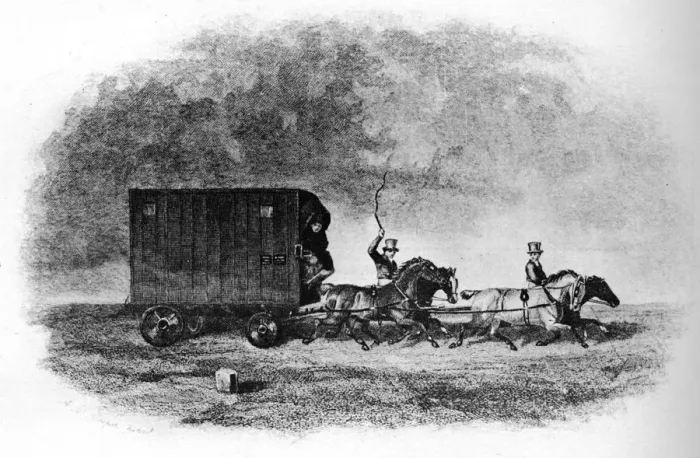 Framed Print : The Caravan, 19th century, (1911) Framed Print : The Caravan, 19th century, (1911)
