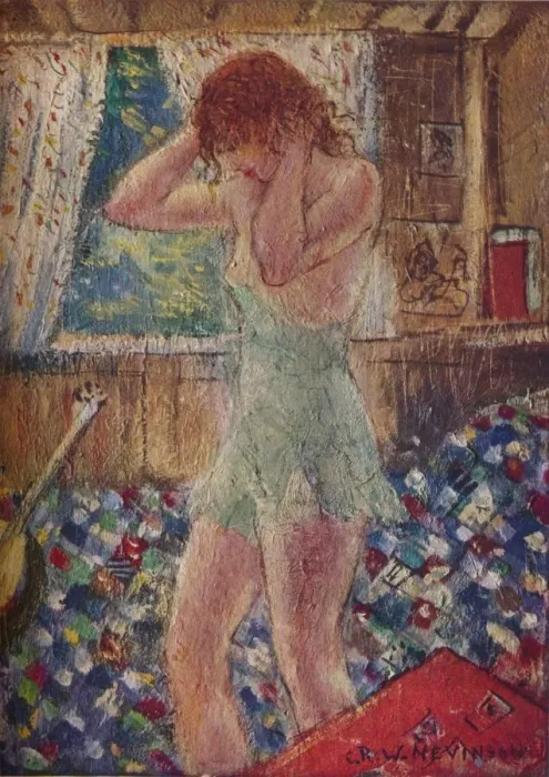 Framed Print : In The Caravan, c20th century. Artist: CRW Nevinson Framed Print : In The Caravan, c20th century. Artist: CRW Nevinson