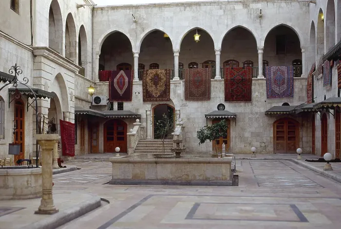 Framed Print : Caravanserai of Khan Al Nahasin, Aleppo, Syria, 2001. Creator: LTL Framed Print : Caravanserai of Khan Al Nahasin, Aleppo, Syria, 2001. Creator: LTL