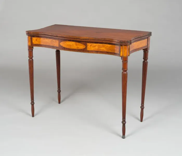 Framed Print : Card Table, 1800 / 15. Creator: Unknown Framed Print : Card Table, 1800 / 15. Creator: Unknown