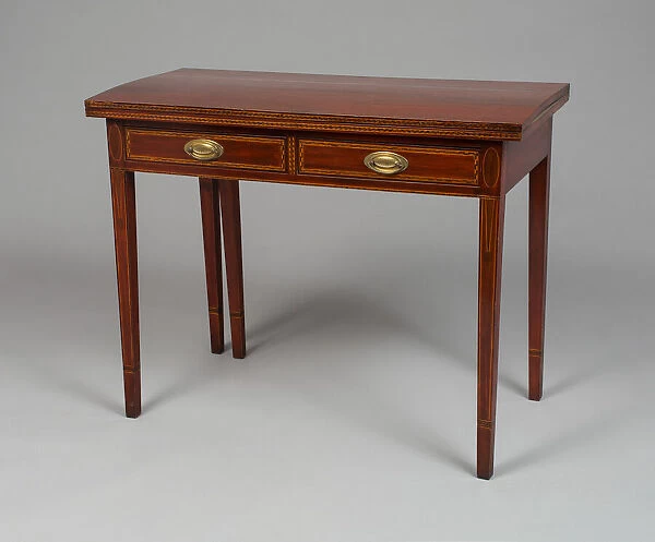 Card Table, 1805 / 15. Creator: Unknown