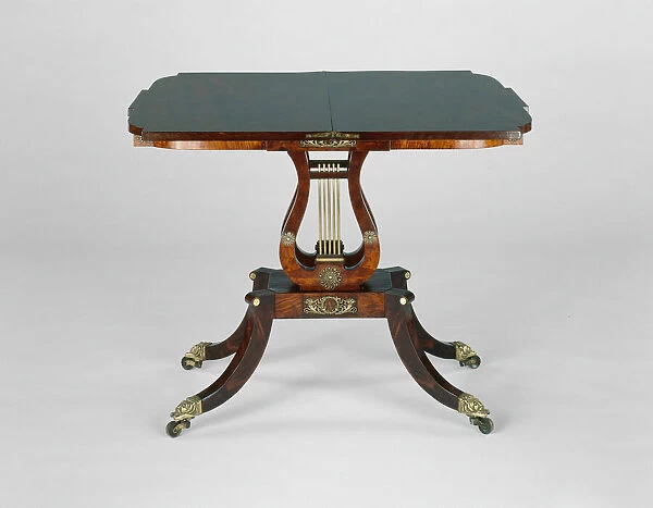 Card Table, 1815  /  24. Creator: Unknown