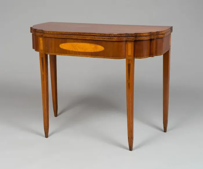 Framed Print : Card Table, 1816 / 30. Creator: Unknown Framed Print : Card Table, 1816 / 30. Creator: Unknown