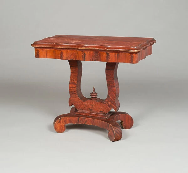 Card Table, 1835  /  50. Creator: Unknown
