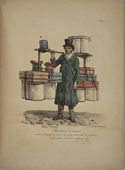 Framed Print : Cardboard merchant. From the Series Cris de Paris (The Cries of Paris), 1815. Creator: Vernet, Carle (1758-1836). Cardboard merchant. From the Series Cris de Paris (The Cries of Paris), 1815. Creator: Vernet, Carle (1758-1836) Framed Print : Cardboard merchant. From the Series Cris de Paris (The Cries of Paris), 1815. Creator: Vernet, Carle (1758-1836). Cardboard merchant. From the Series Cris de Paris (The Cries of Paris), 1815. Creator: Vernet, Carle (1758-1836)