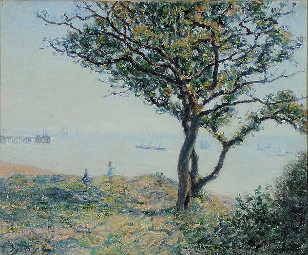 Cardiff Harbor, 1897. Creator: Sisley, Alfred (1839-1899)