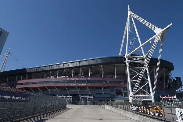 Cardiff Millennium Stadium, 2009. Creator: Ethel Davies