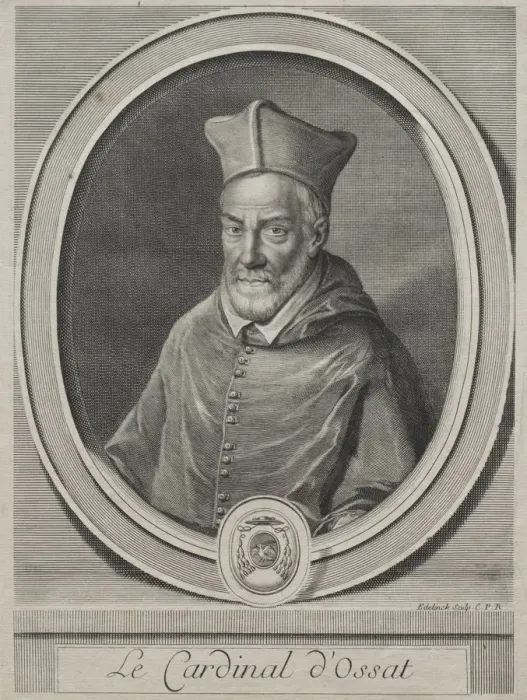 Framed Print : Cardinal Arnaud dOssat. Creator: Gerard Edelinck (French, 1640-1707) Framed Print : Cardinal Arnaud dOssat. Creator: Gerard Edelinck (French, 1640-1707)