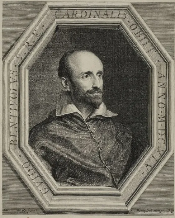 Framed Print : Cardinal Bentivoglio, 1645-1650. Creator: Jean Morin Framed Print : Cardinal Bentivoglio, 1645-1650. Creator: Jean Morin