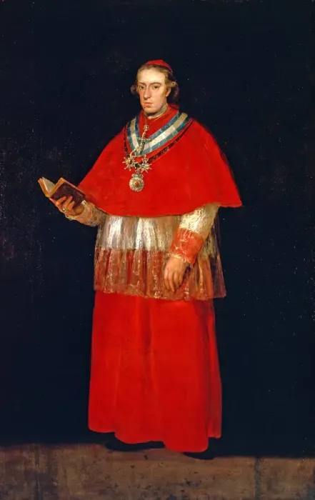 Framed Print : Cardinal Borbon, by Francisco de Goya Framed Print : Cardinal Borbon, by Francisco de Goya