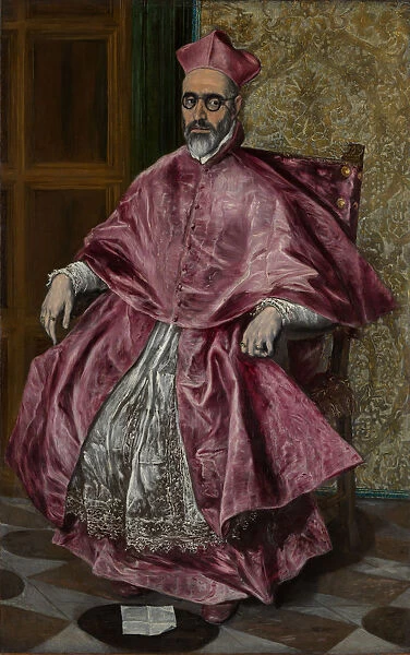 Cardinal Fernando Nino de Guevara (1541-1609), ca. 1600. Creator: El Greco