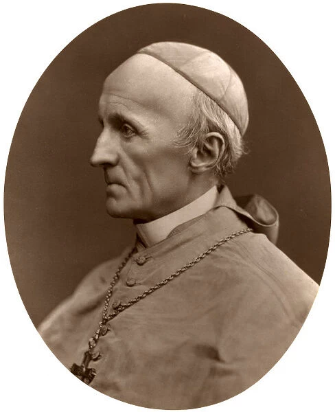 Cardinal Henry Edward Manning, Archbishop of Westminster, 1876. Artist: Lock & Whitfield