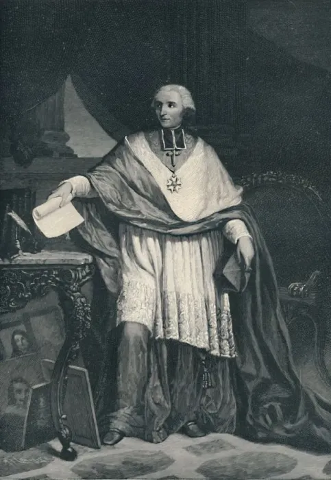 Framed Print : Cardinal Joseph Fesch, c1830, (1896). Artist: M Haider Framed Print : Cardinal Joseph Fesch, c1830, (1896). Artist: M Haider