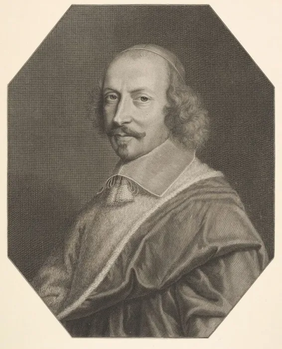 Framed Print : Cardinal Jules Mazarin, 1656. Creator: Robert Nanteuil