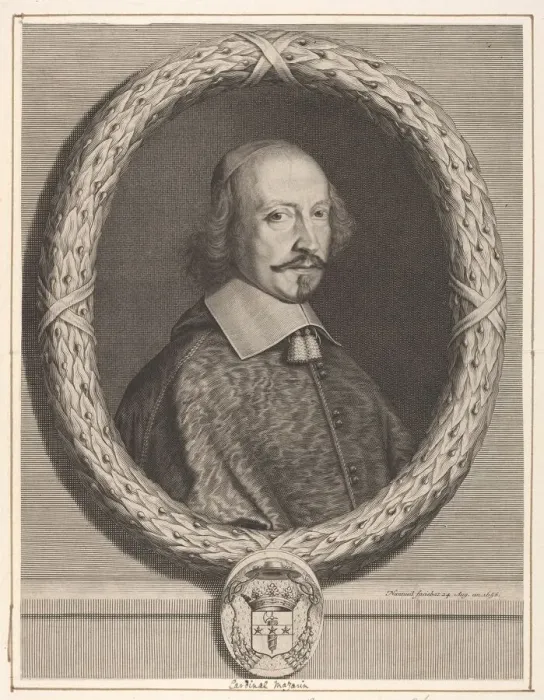 Framed Print : Cardinal Jules Mazarin, 1656. Creator: Robert Nanteuil Framed Print : Cardinal Jules Mazarin, 1656. Creator: Robert Nanteuil