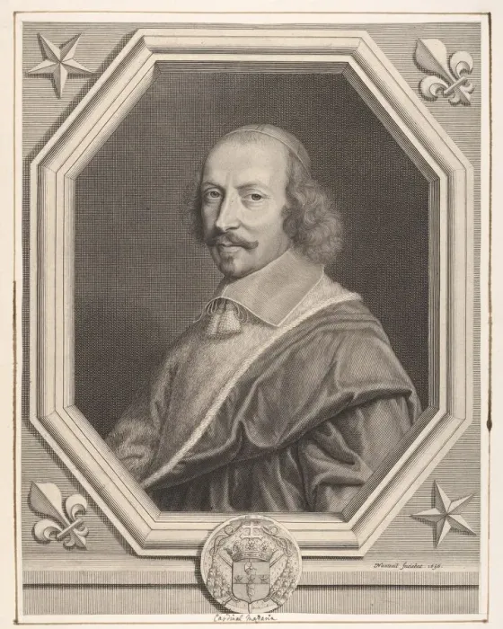 Framed Print : Cardinal Jules Mazarin, 1656. Creator: Robert Nanteuil Framed Print : Cardinal Jules Mazarin, 1656. Creator: Robert Nanteuil
