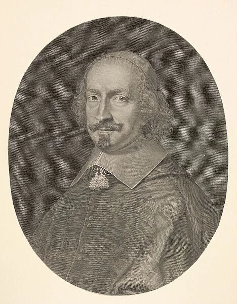 Cardinal Jules Mazarin, ca. 1652. Creator: Robert Nanteuil
