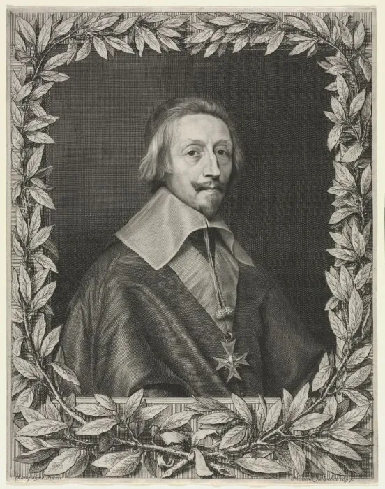 Framed Print : Cardinal Richelieu, 1657. Creator: Robert Nanteuil (French, 1623-1678) Framed Print : Cardinal Richelieu, 1657. Creator: Robert Nanteuil (French, 1623-1678)