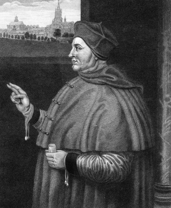 Framed Print : Cardinal Thomas Wolsey, (1832). Artist: WT Mote Framed Print : Cardinal Thomas Wolsey, (1832). Artist: WT Mote