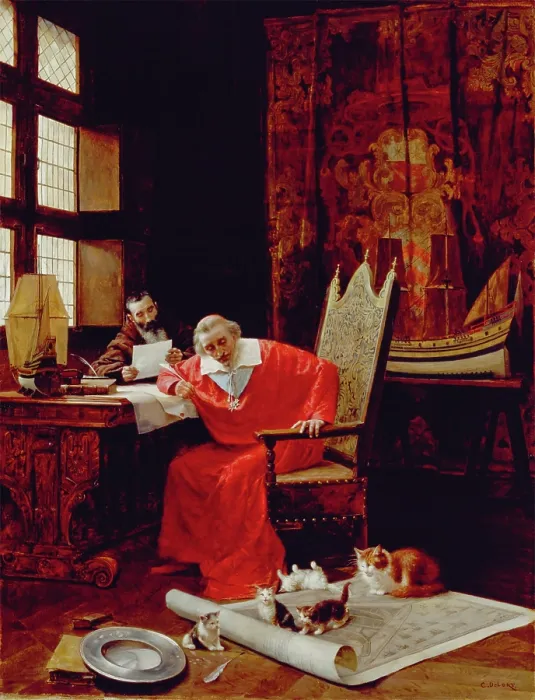 Framed Print : The Cardinal's Leisure, mid or late 19th century. Creator: Charles Edouard Delort. The Cardinal's Leisure, mid or late 19th century. Creator: Charles Edouard Delort Framed Print : The Cardinal's Leisure, mid or late 19th century. Creator: Charles Edouard Delort. The Cardinal's Leisure, mid or late 19th century. Creator: Charles Edouard Delort