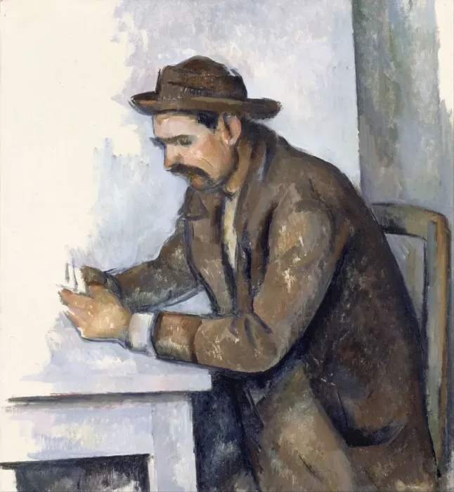 Framed Print : The Cardplayer, 1890-1892. Artist: Cezanne, Paul (1839-1906) Framed Print : The Cardplayer, 1890-1892. Artist: Cezanne, Paul (1839-1906)