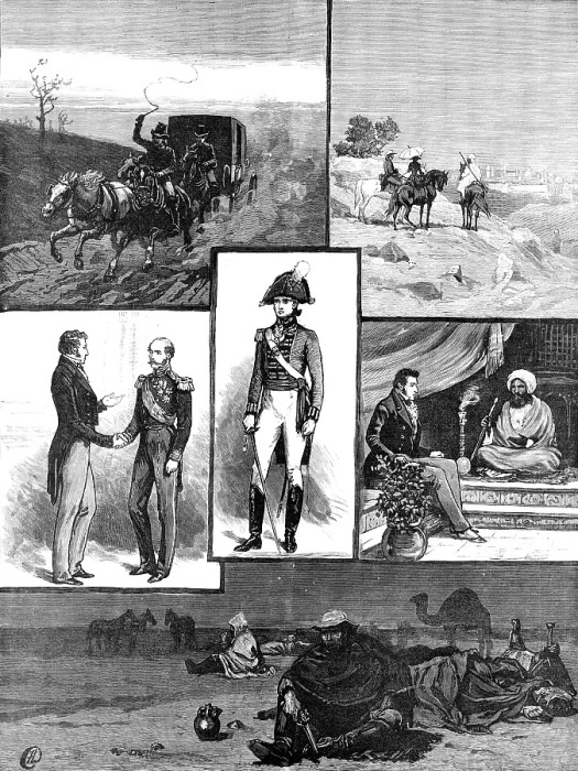 Framed Print : The career of Sir Moses Montefiore, 1883. Creator: Unknown Framed Print : The career of Sir Moses Montefiore, 1883. Creator: Unknown