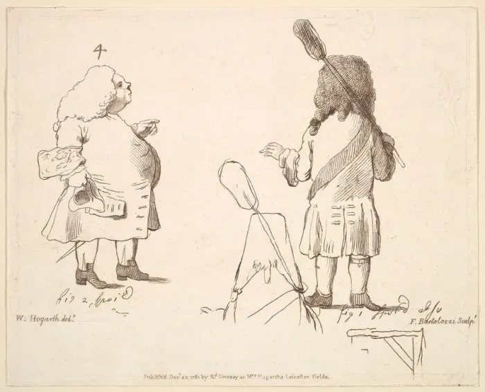 Framed Print : Caricatures of Lord Melcombe and Lord Winchelsea, December 22, 1781 Framed Print : Caricatures of Lord Melcombe and Lord Winchelsea, December 22, 1781