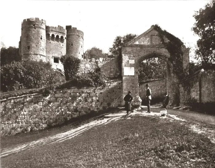 Framed Print : Carisbrooke Castle, Isle of Wight, 1894. Creator: Unknown Framed Print : Carisbrooke Castle, Isle of Wight, 1894. Creator: Unknown