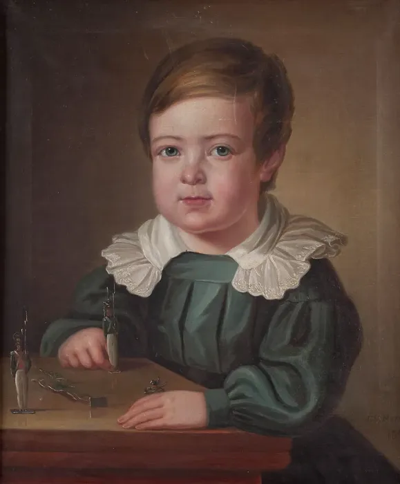 Framed Print : Carl Bror Munck of Fulkila (1836-1905), 1840. Creator: Carl Wilhelm Nordgren Framed Print : Carl Bror Munck of Fulkila (1836-1905), 1840. Creator: Carl Wilhelm Nordgren