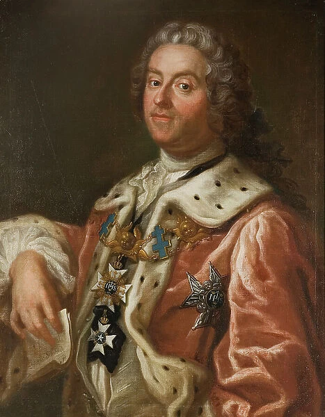 Carl Gustaf Tessin, 1695-1770, 1750. Creator: Olof Arenius